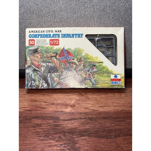 Esci 1:72 American Civil War: Confederate Infantry, No. 223 - parts on cast - Picture 1 of 6